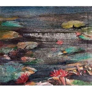 Jamal, 18 X 20, Oil on Canvas, Figurative Painting, AC-JML-009